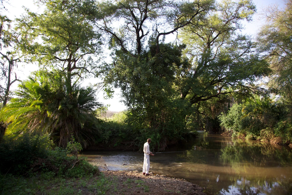 Elsa's Kopje Meru Fishing at Elewana Elsa’s Kopje Meru, Meru National Park, Kenya.