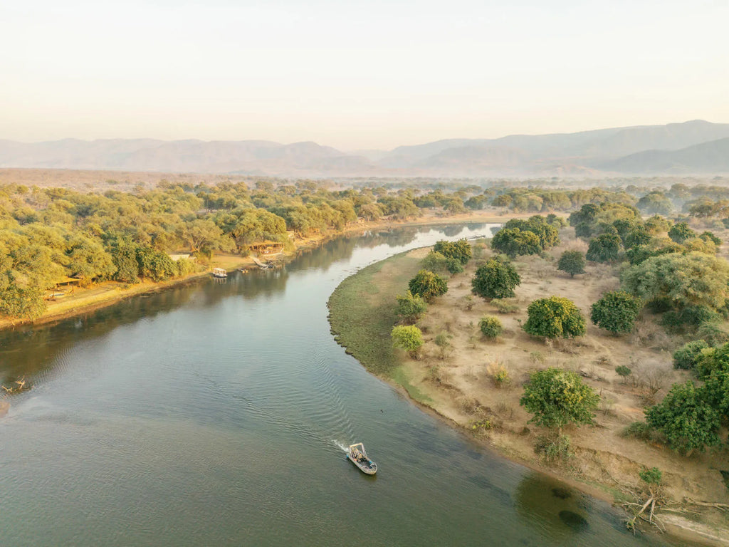 Time + Tide Chongwe Camp at Time + Tide Chongwe Camp, Lower Zambezi, Zambia.