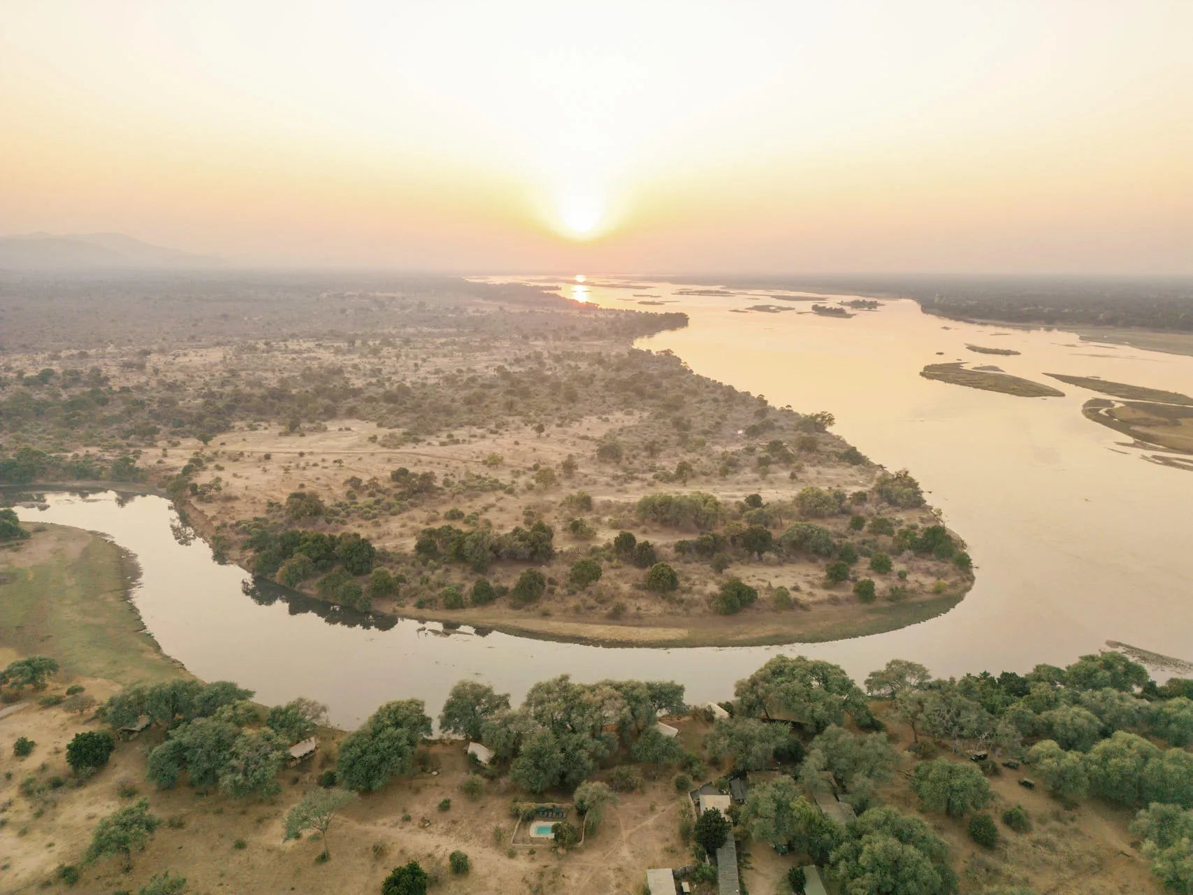 Time + Tide Chongwe House at Time + Tide Chongwe House, Lower Zambezi, Zambia.