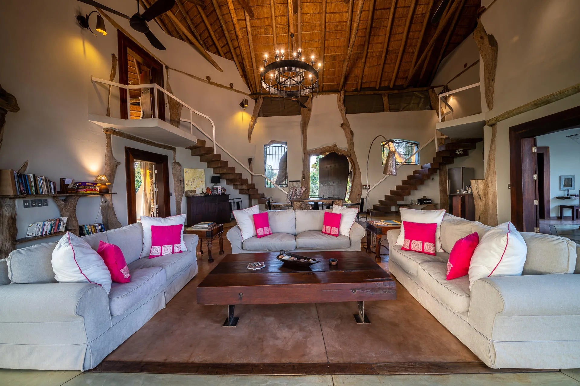 Luangwa Safari House at Luangwa Safari House, South Luangwa National Park, Zambia.