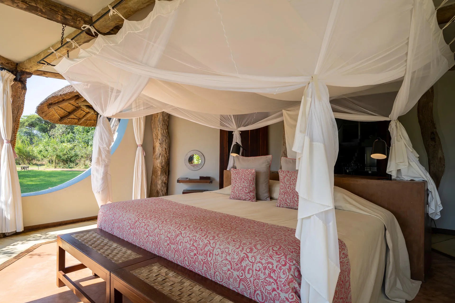 Luangwa Safari House at Luangwa Safari House, South Luangwa National Park, Zambia.