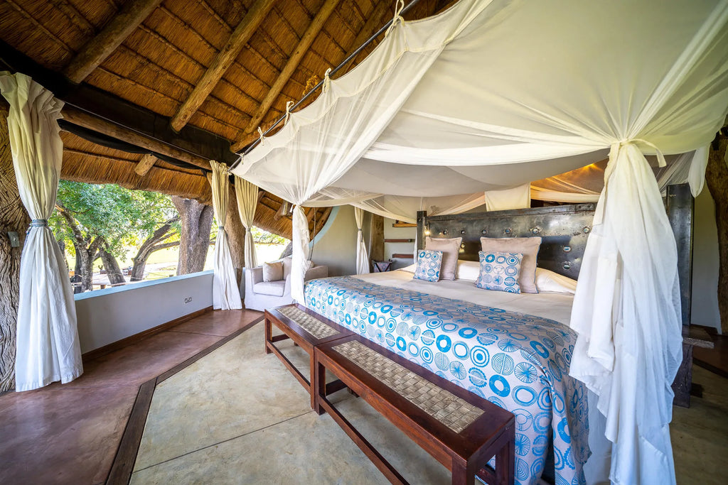 Luangwa Safari House at Luangwa Safari House, South Luangwa National Park, Zambia.