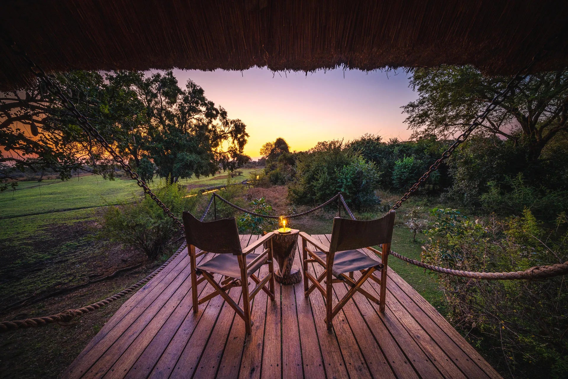 Luangwa Safari House at Luangwa Safari House, South Luangwa National Park, Zambia.