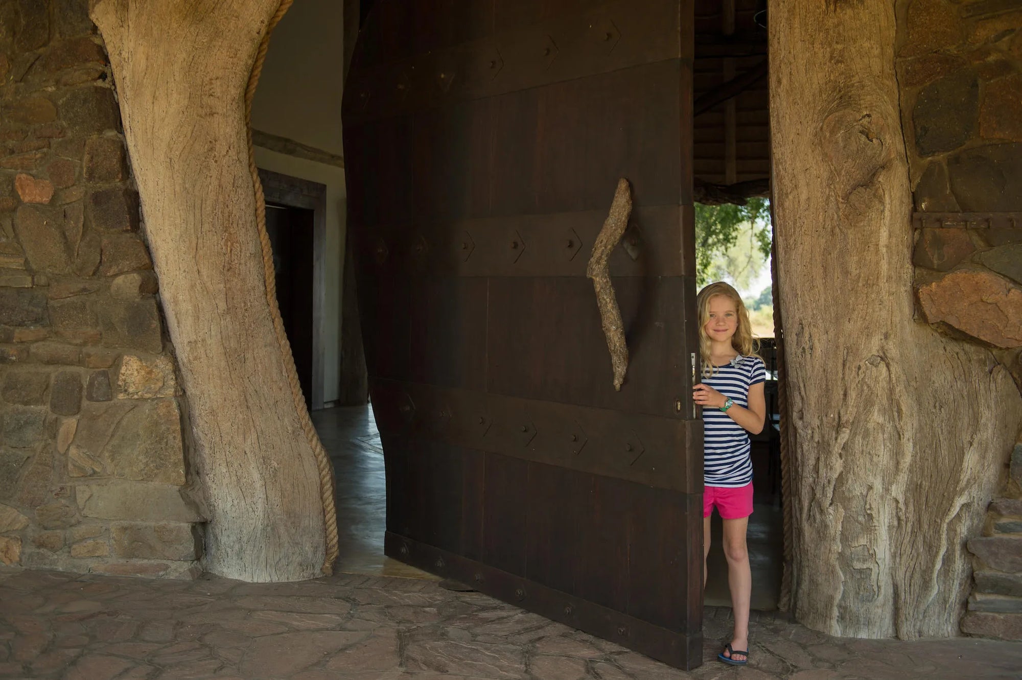 Luangwa Safari House at Luangwa Safari House, South Luangwa National Park, Zambia.