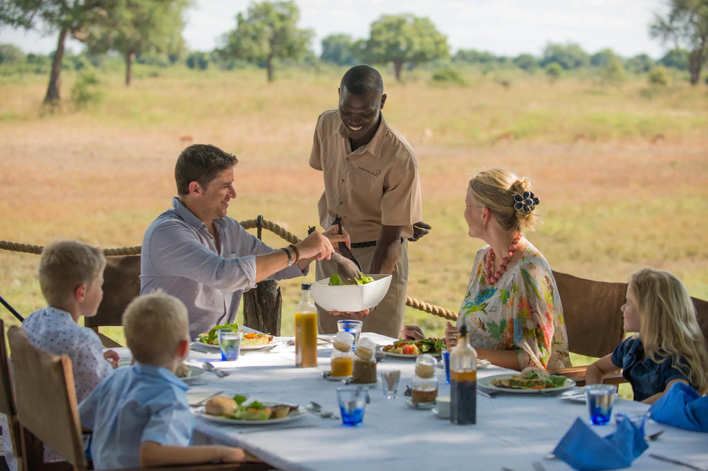 Luangwa Safari House at Luangwa Safari House, South Luangwa National Park, Zambia.