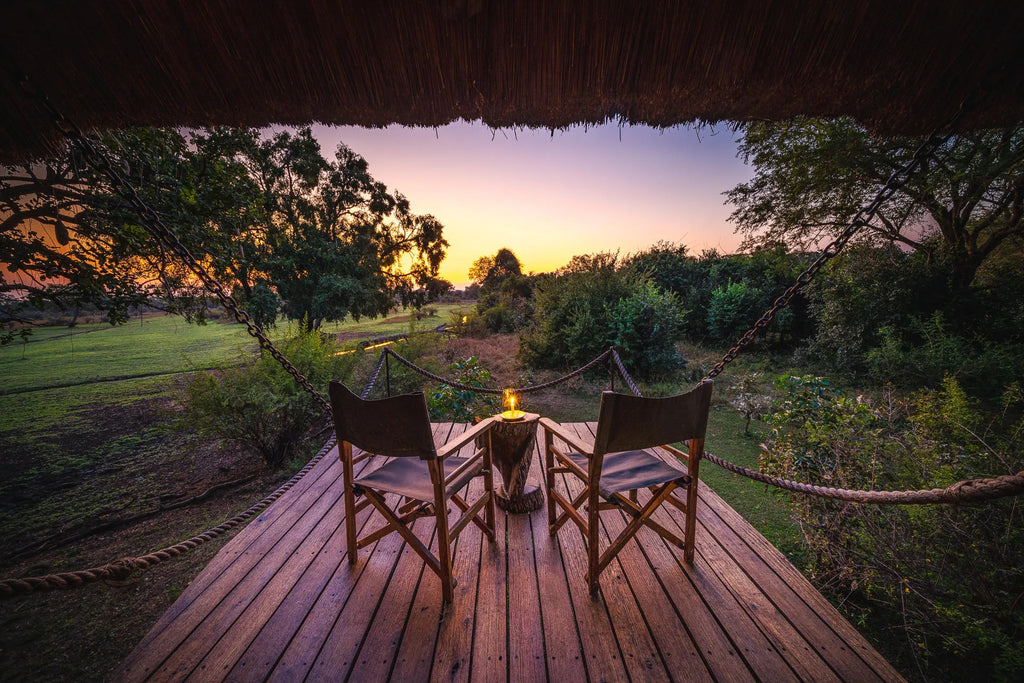 Luangwa Safari House at Luangwa Safari House, South Luangwa National Park, Zambia.