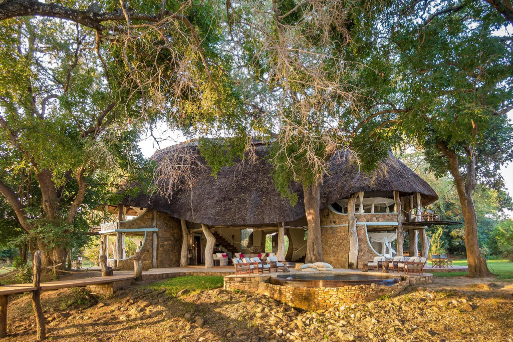 Luangwa Safari House at Luangwa Safari House, South Luangwa National Park, Zambia.