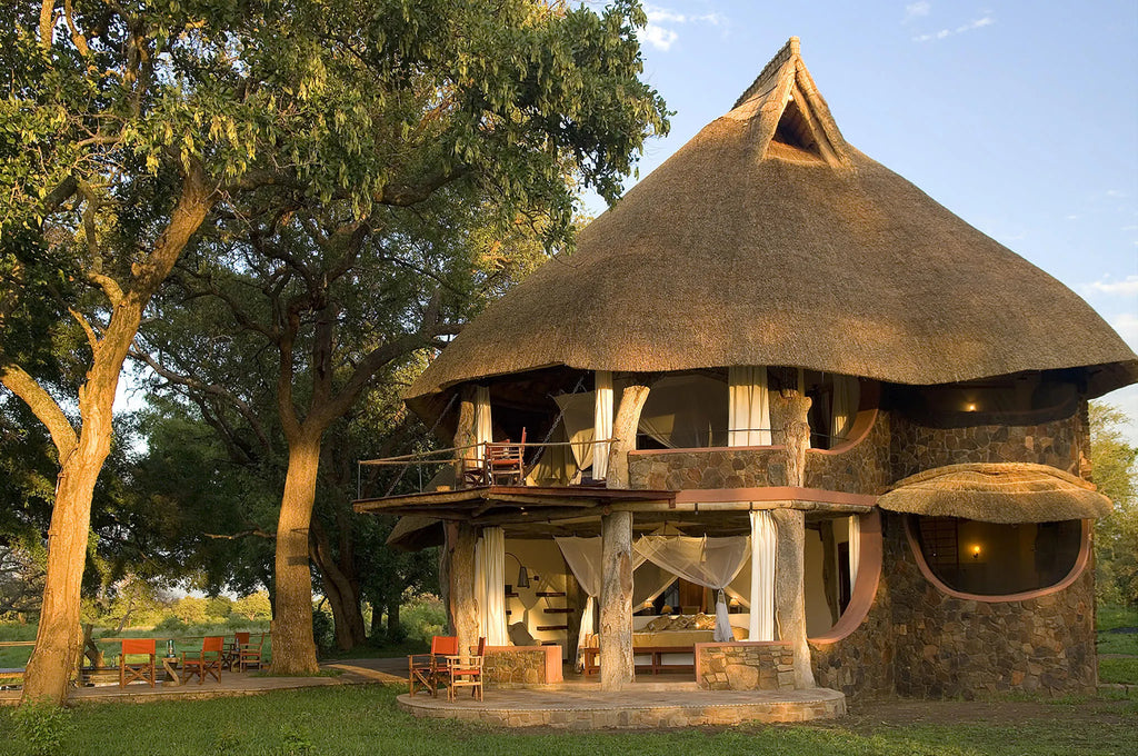 Luangwa Safari House at Luangwa Safari House, South Luangwa National Park, Zambia.