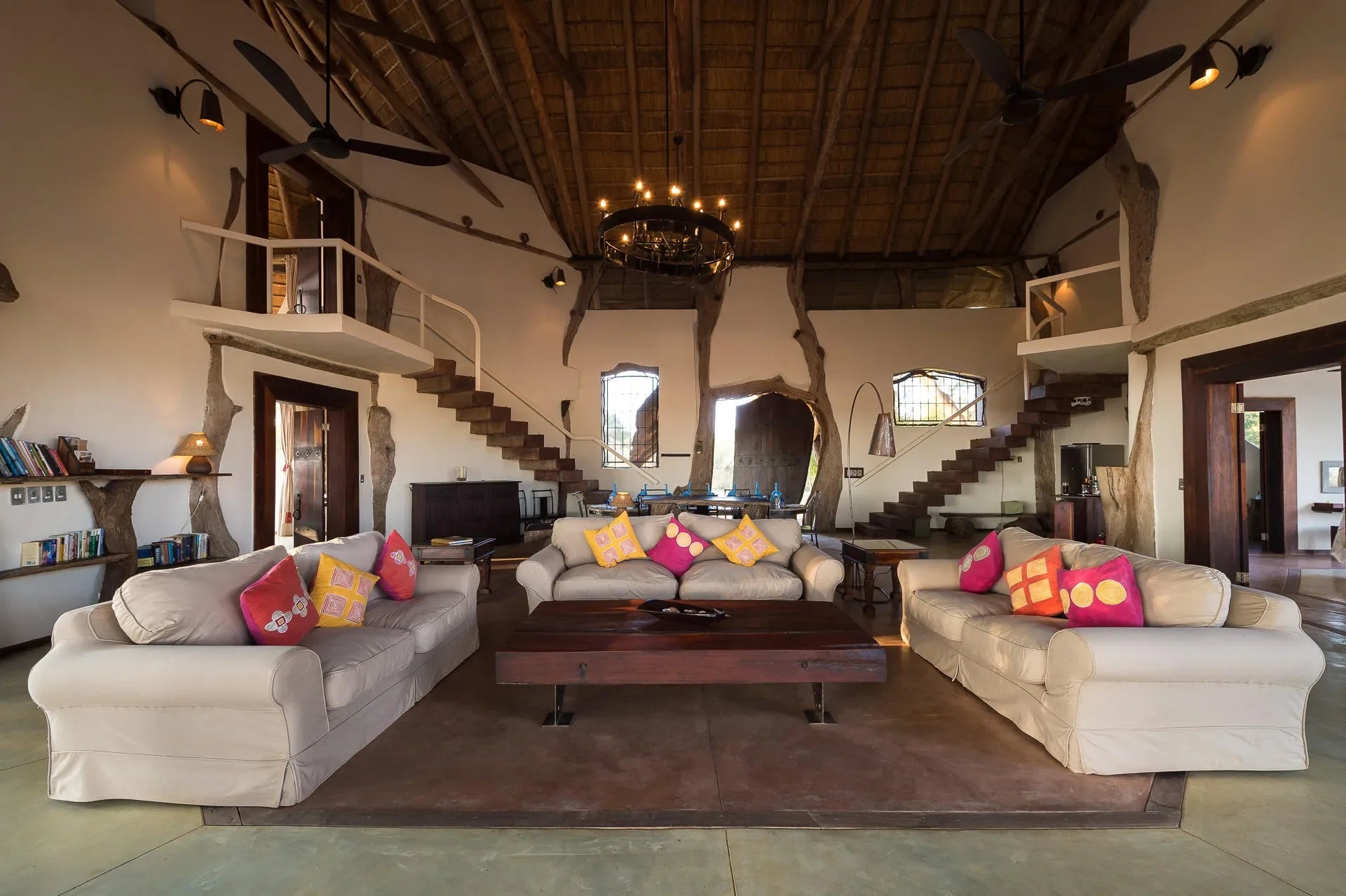 Luangwa Safari House at Luangwa Safari House, South Luangwa National Park, Zambia.