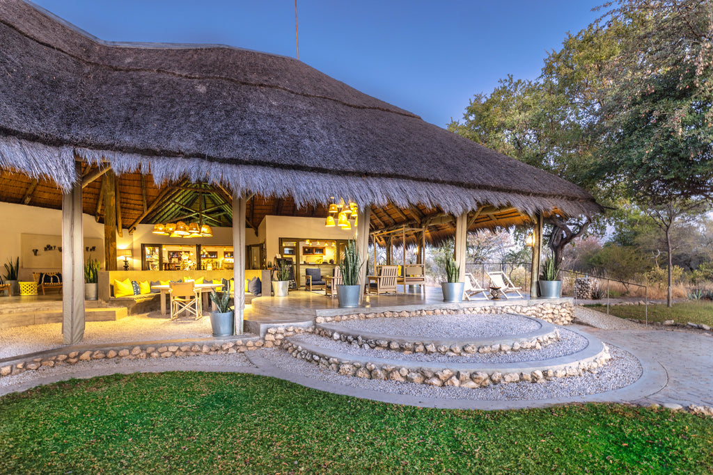 Mushara Bush Camp - Restaurant, Lapa, Veranda