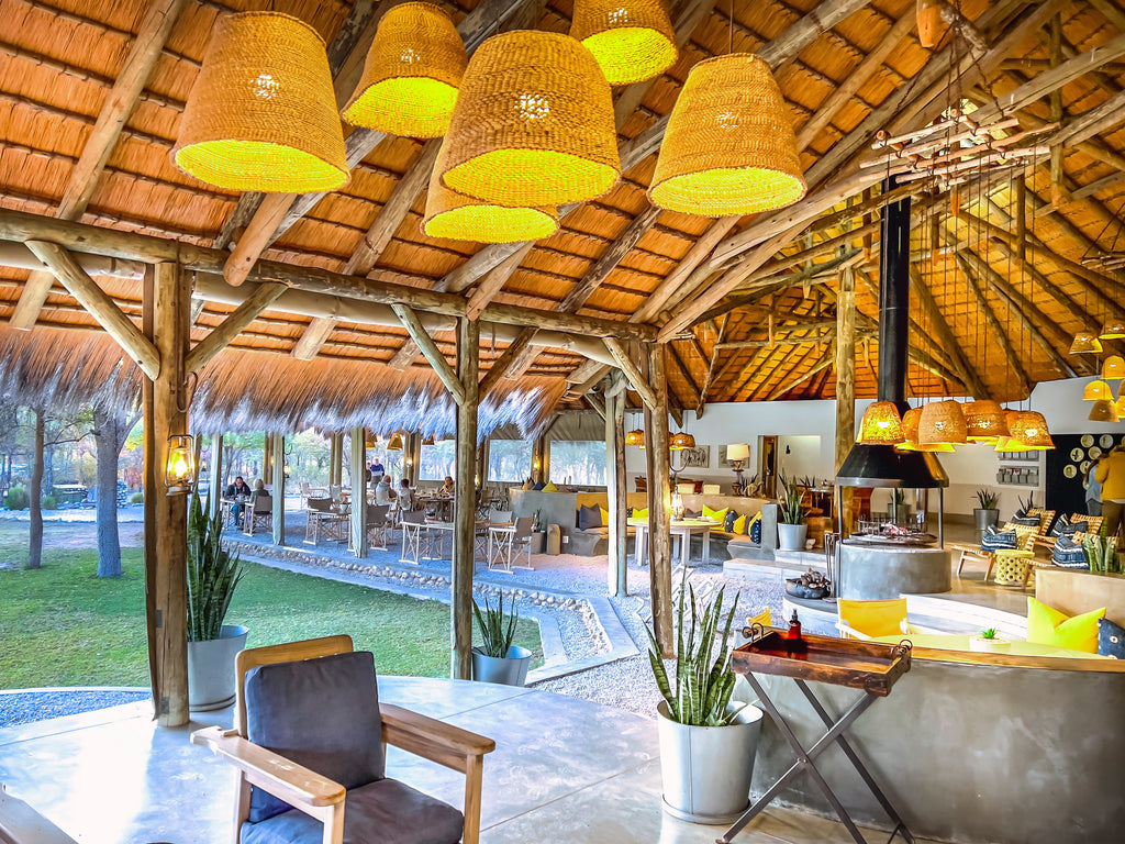 Mushara Bush Camp - Restaurant, Lapa, Veranda