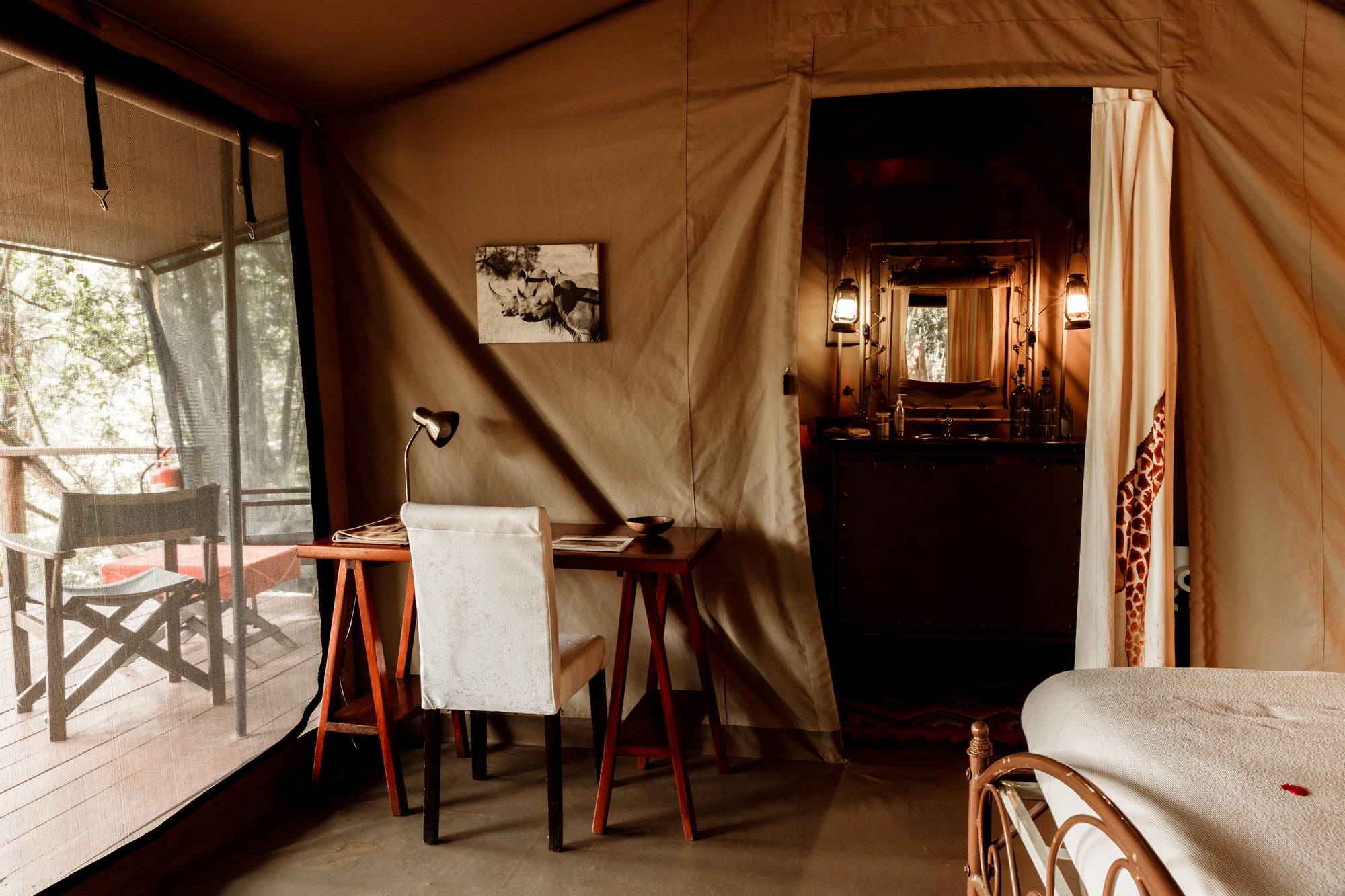 Nairobi Tented Camp Tent Interior
