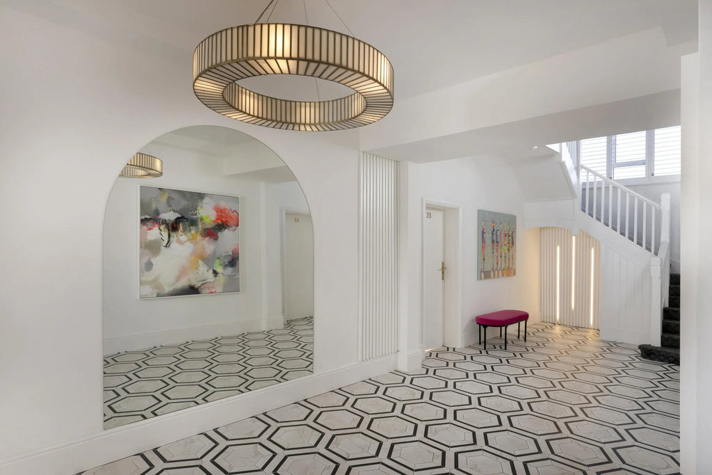 Entrance at The Clarendon Fresnaye, Cape Town, South Africa.