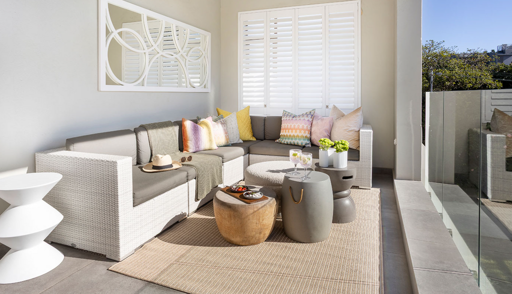 Outdoor seating area