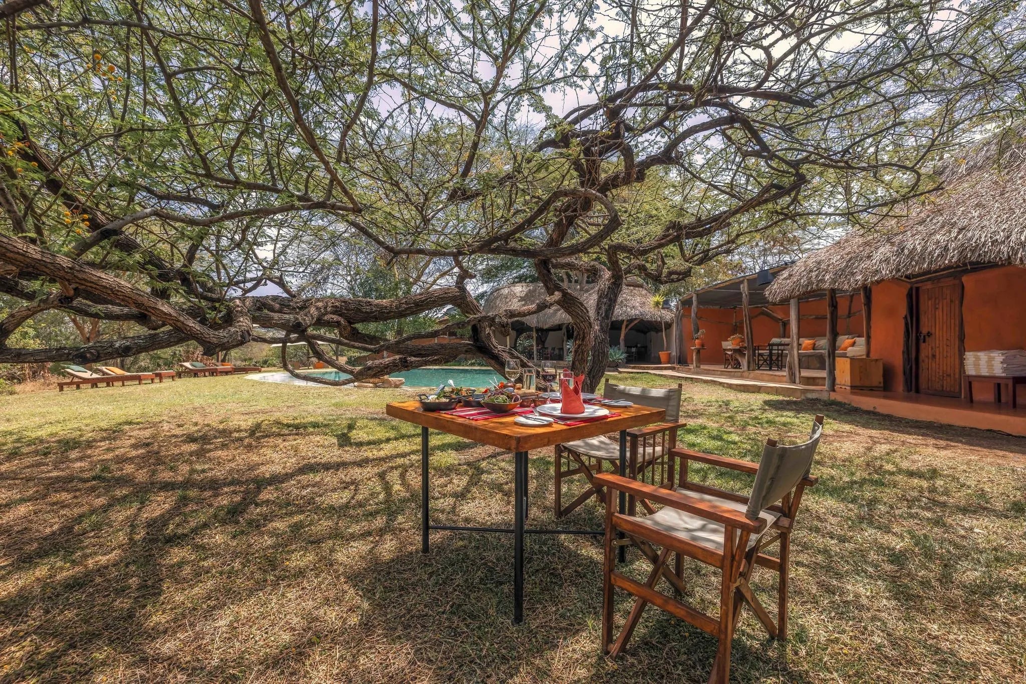 Elewana Lewa Safari Camp at Elewana Lewa Safari Camp, Lewa Conservancy, Kenya.