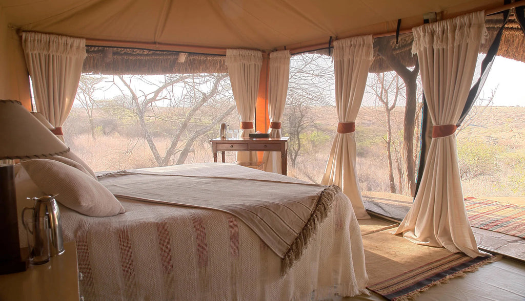 Elewana Lewa Safari Camp at Elewana Lewa Safari Camp, Lewa Conservancy, Kenya.