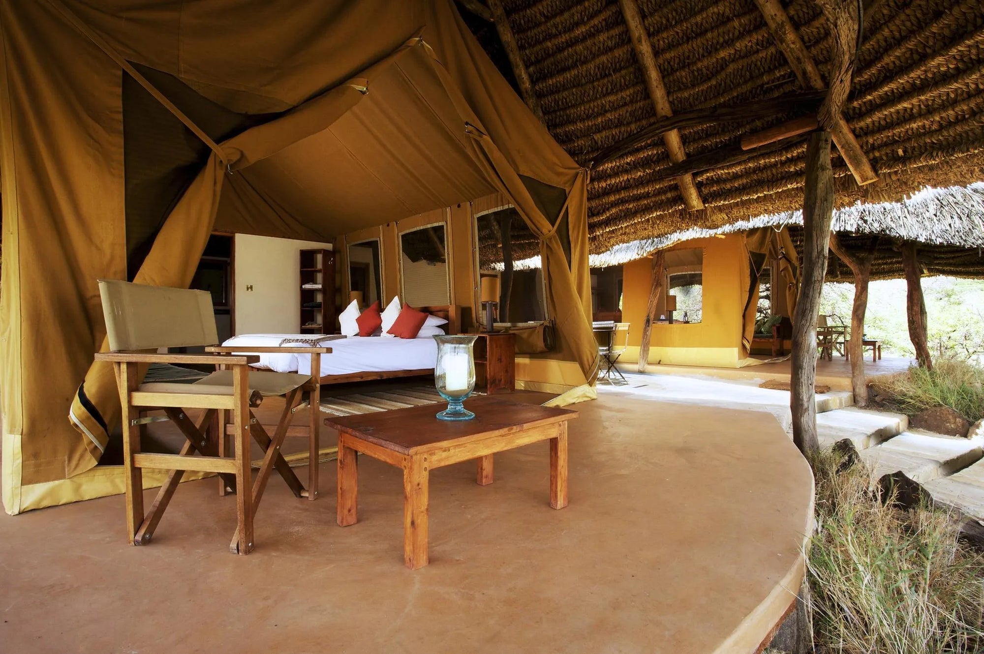 Elewana Lewa Safari Camp at Elewana Lewa Safari Camp, Lewa Conservancy, Kenya.