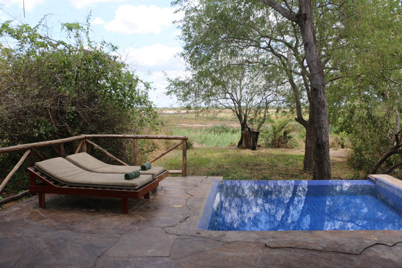 deluxe room veranda- plunge pool