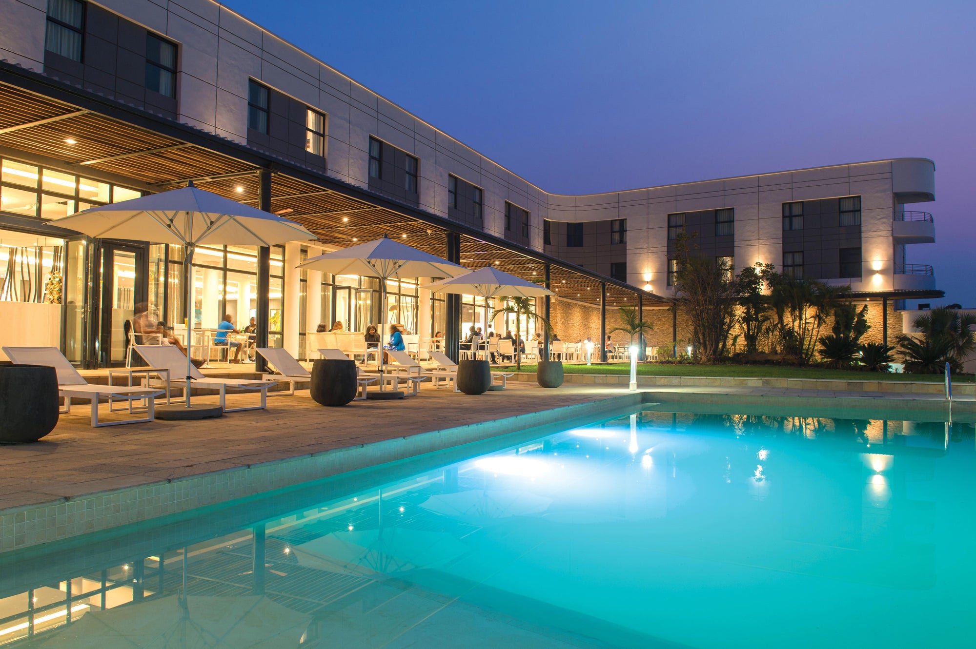 Pool area