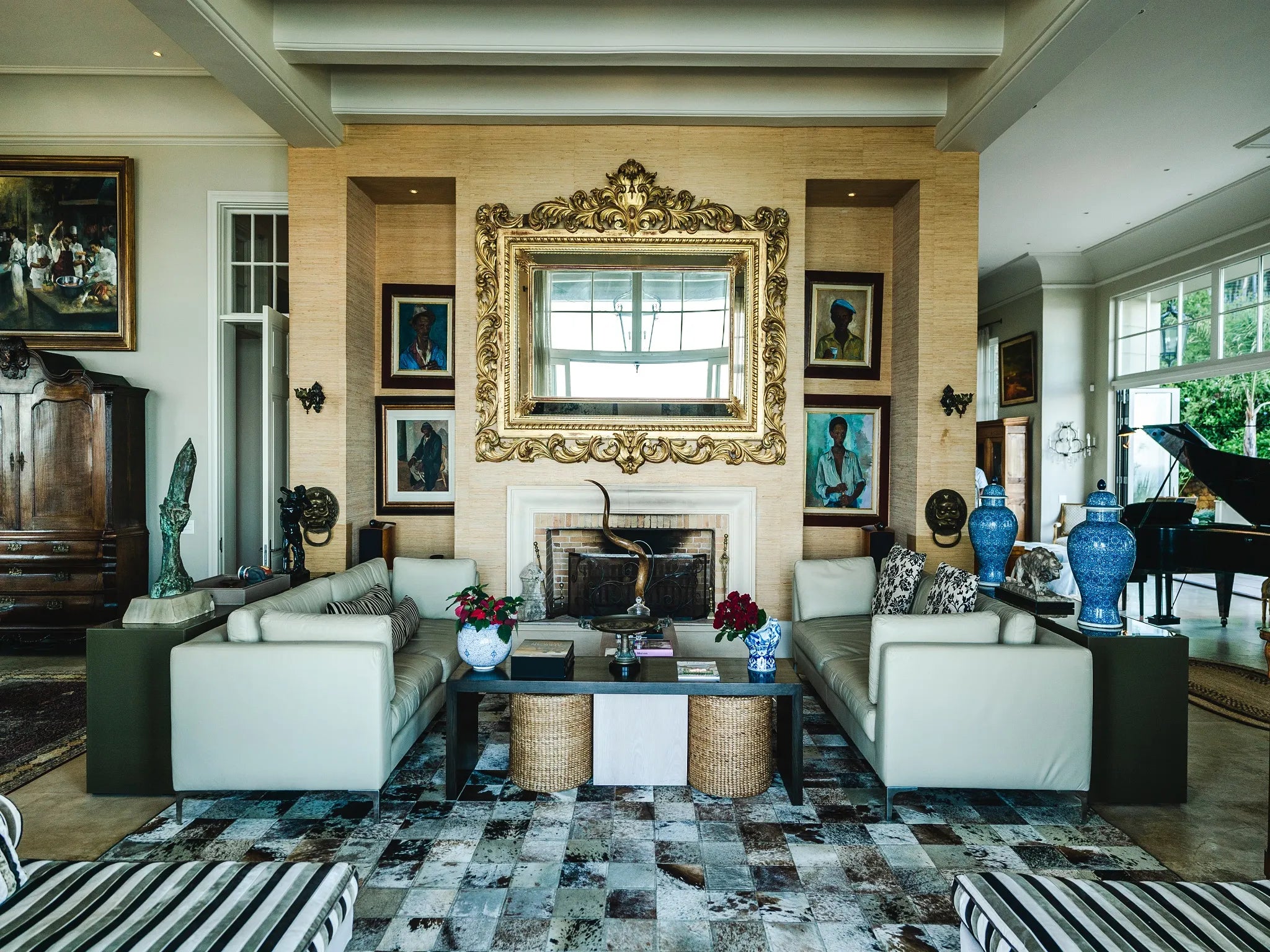 21 Nettleton Main Lounge at 21 Nettleton, Cape Town, South Africa.