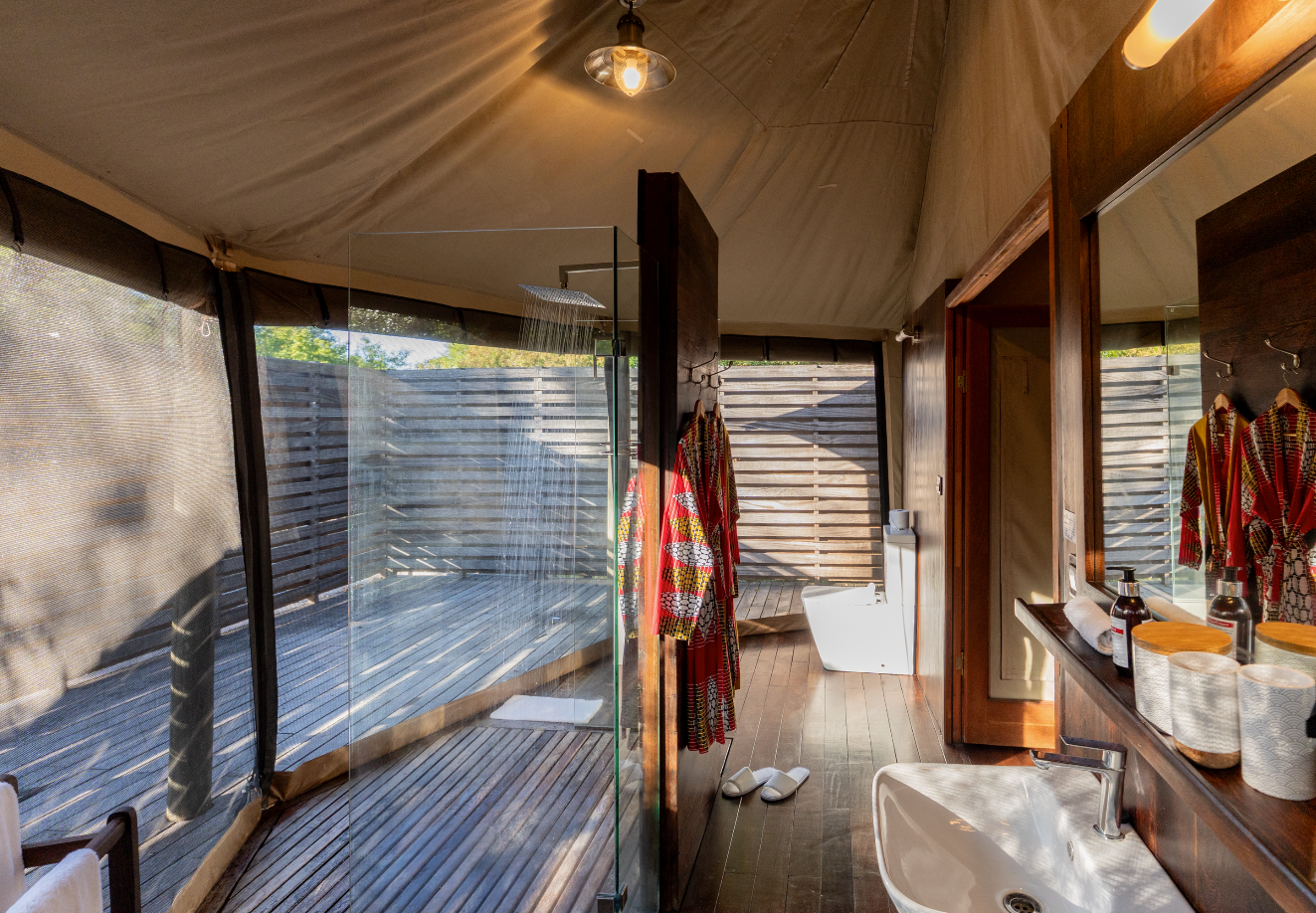 East African Style Canvas Tents