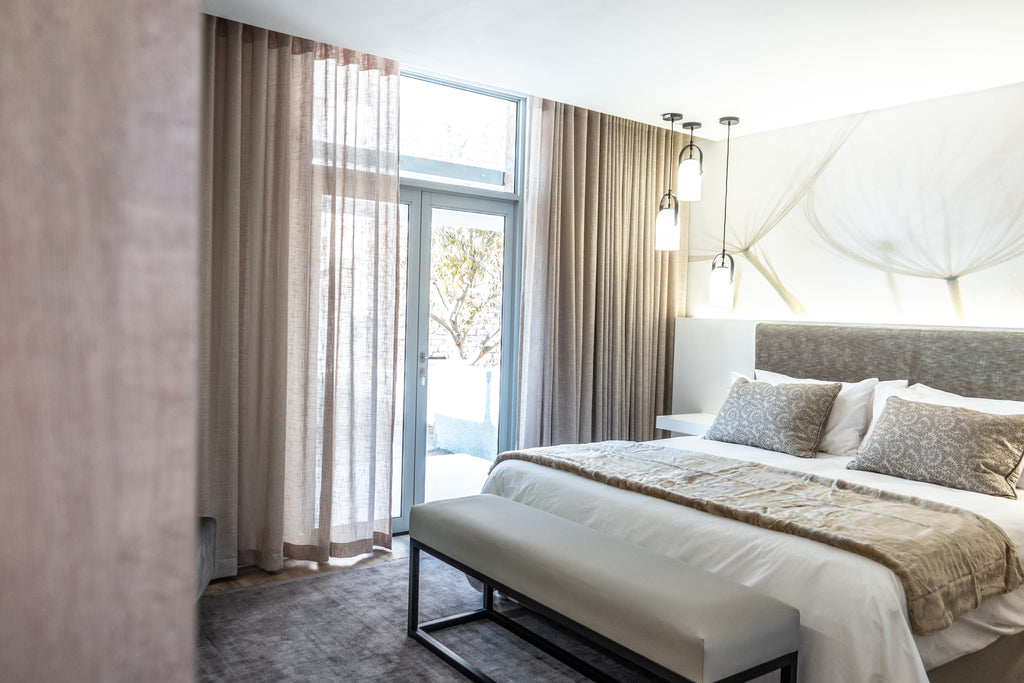 Ground floor Luxury suite leads out to a private patio and garden