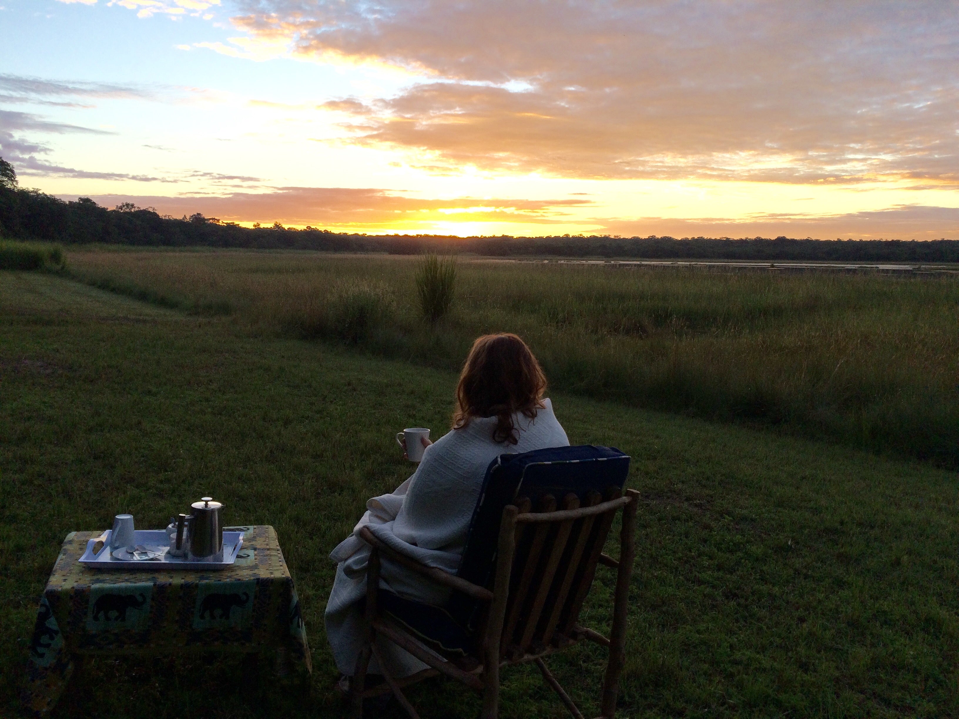 Sunrise at Wasa Lodge