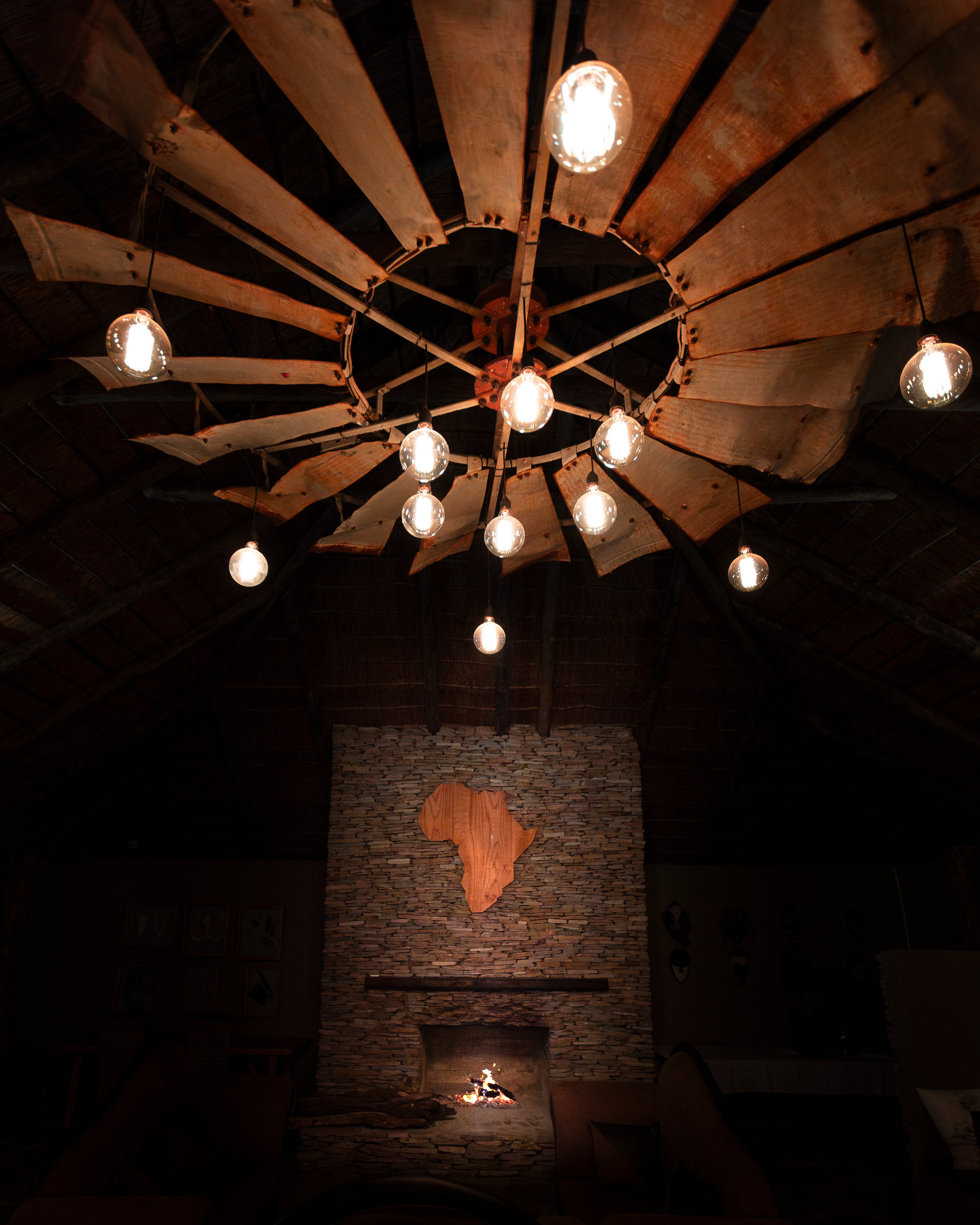 Mapesu Wilderness Tented Camp Lounge Area