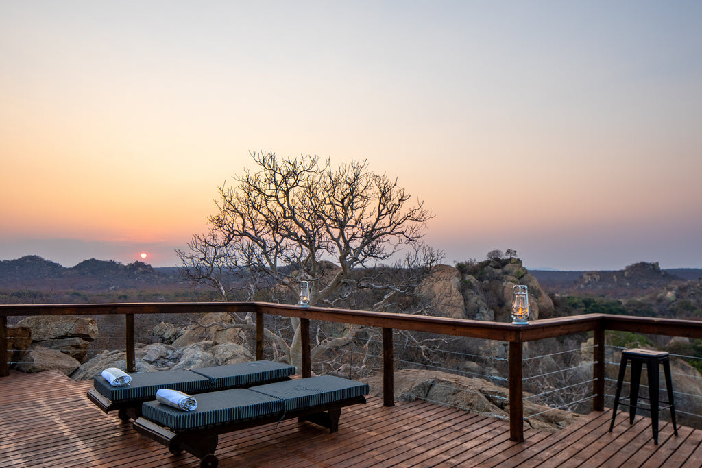Abelana Safari Camp viewing deck