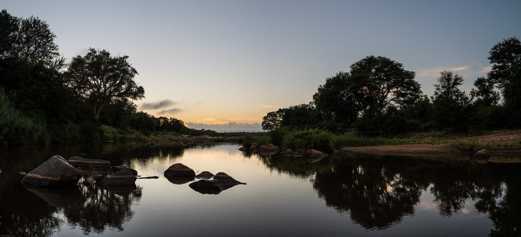 Abelana sunrise on the Selati River