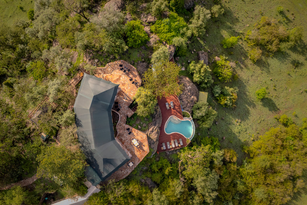 Hemingways Olseki  aerial view