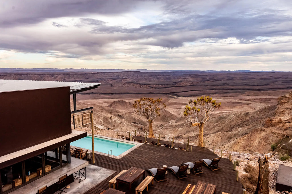 Views at Fish River Lodge, Fish River Canyon, Namibia.