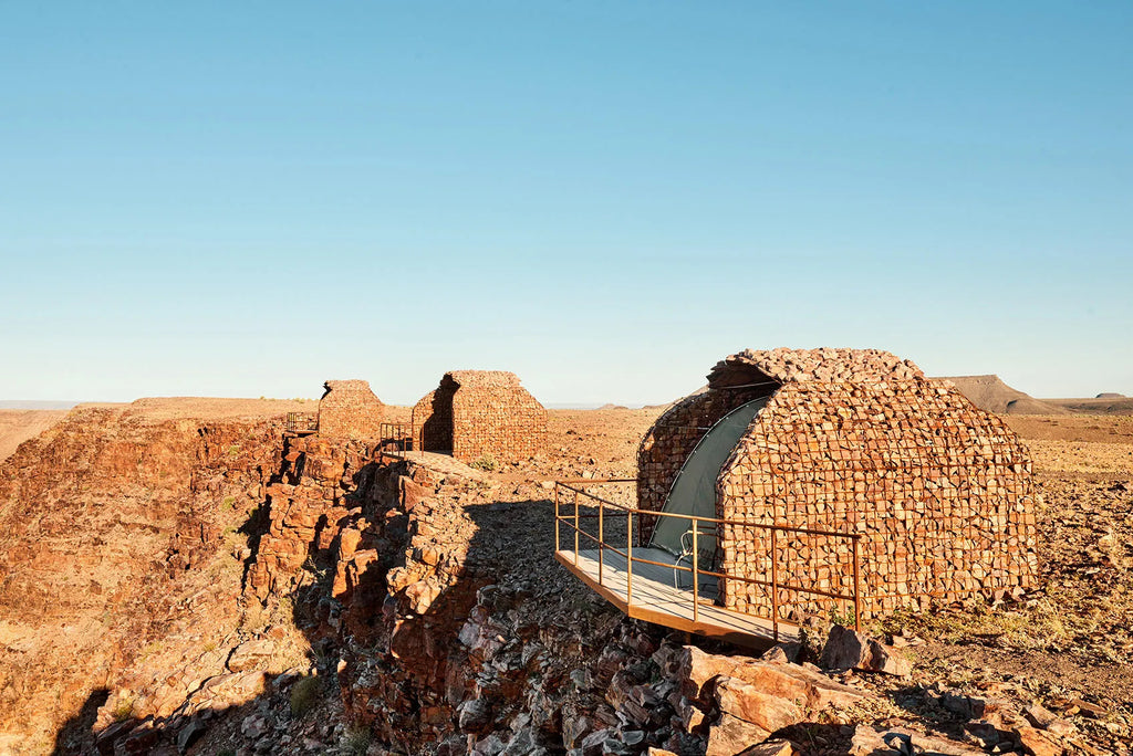 Canyon Hike at Fish River Lodge, Fish River Canyon, Namibia.