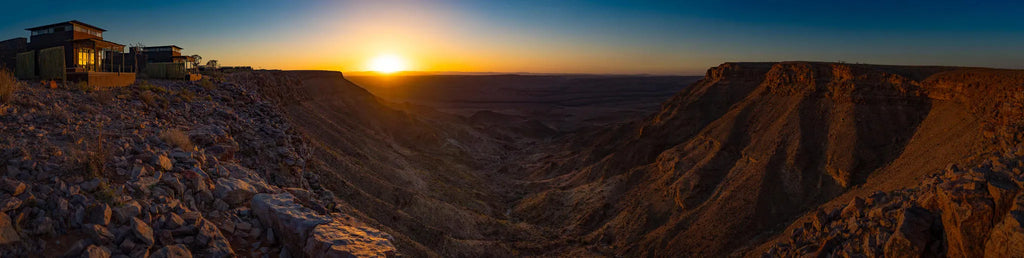 Fish River at Fish River Lodge, Fish River Canyon, Namibia.
