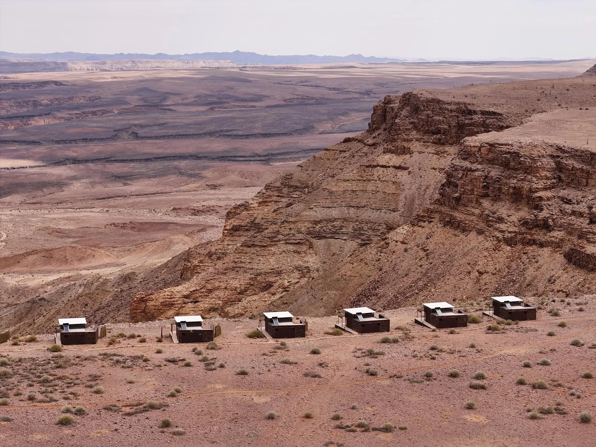 Pool Views at Fish River Lodge, Fish River Canyon, Namibia.