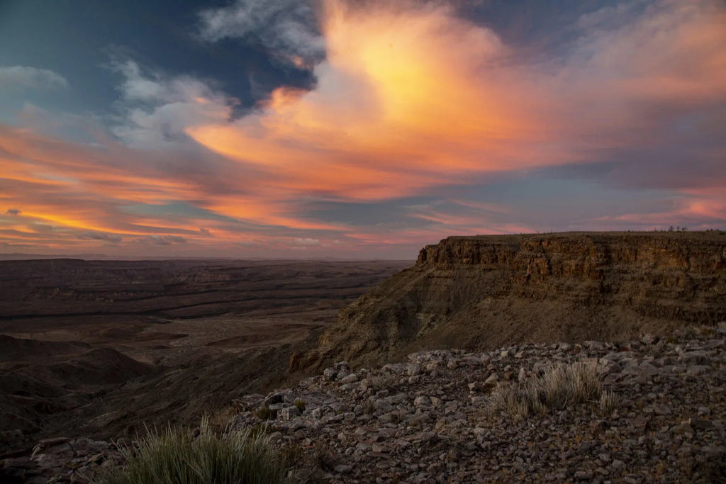 Pool at Fish River Lodge, Fish River Canyon, Namibia.
