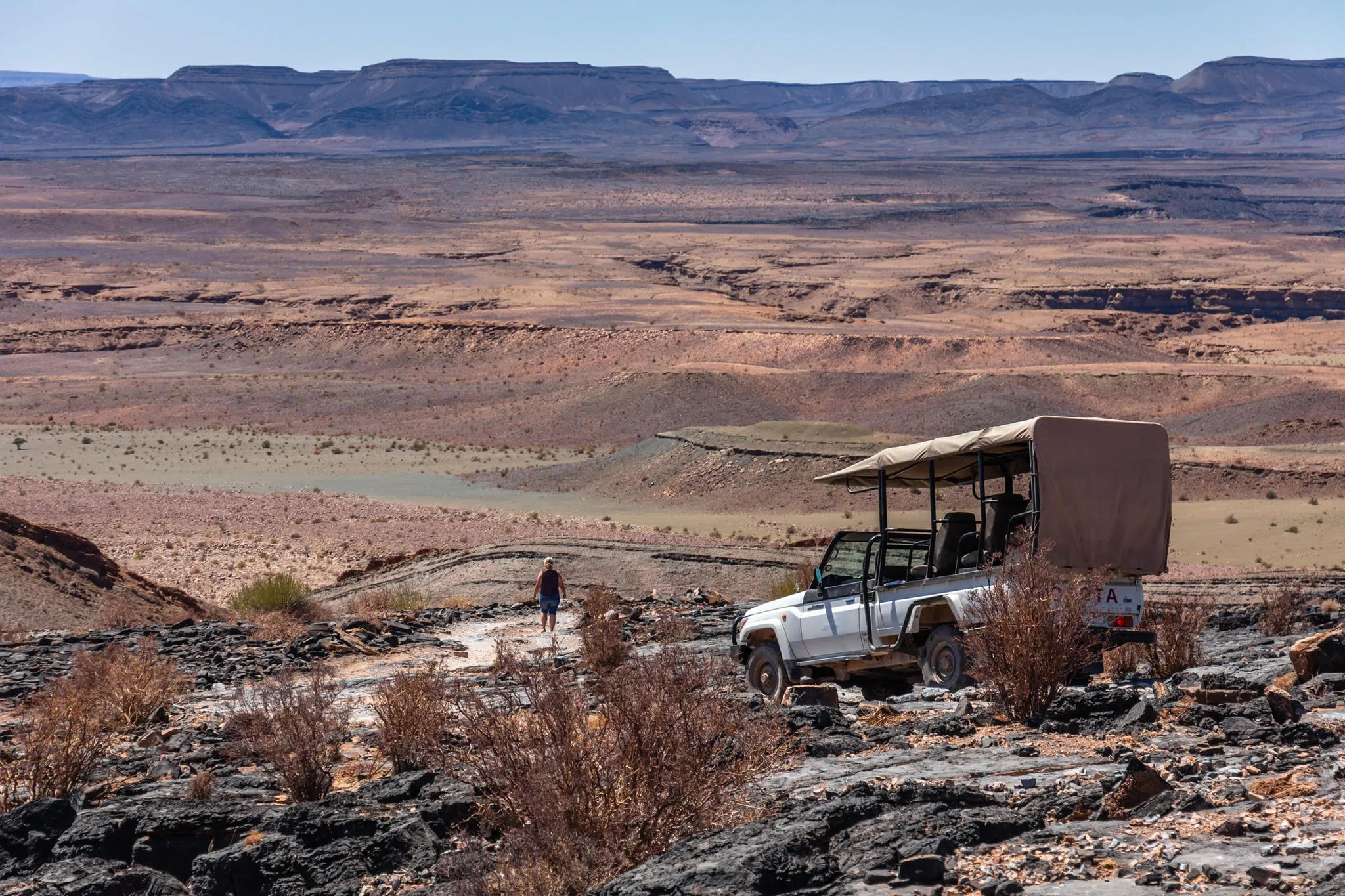 Views at Fish River Lodge, Fish River Canyon, Namibia.