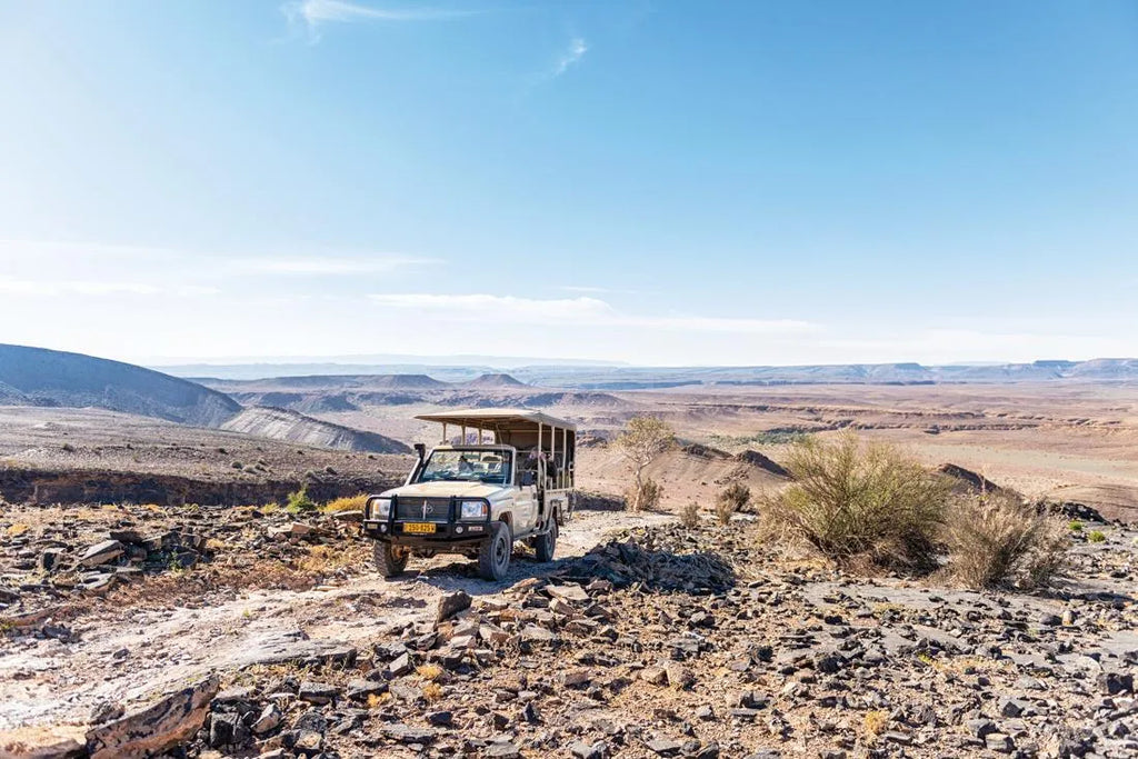 Canyon drive at Fish River Lodge, Fish River Canyon, Namibia.