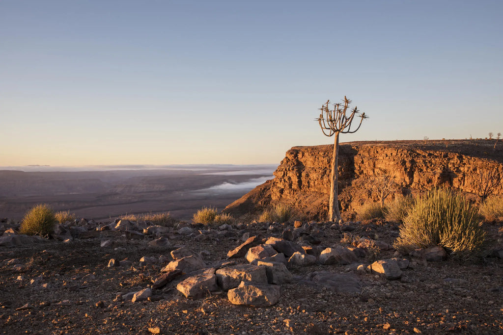 Lodge at Fish River Lodge, Fish River Canyon, Namibia.