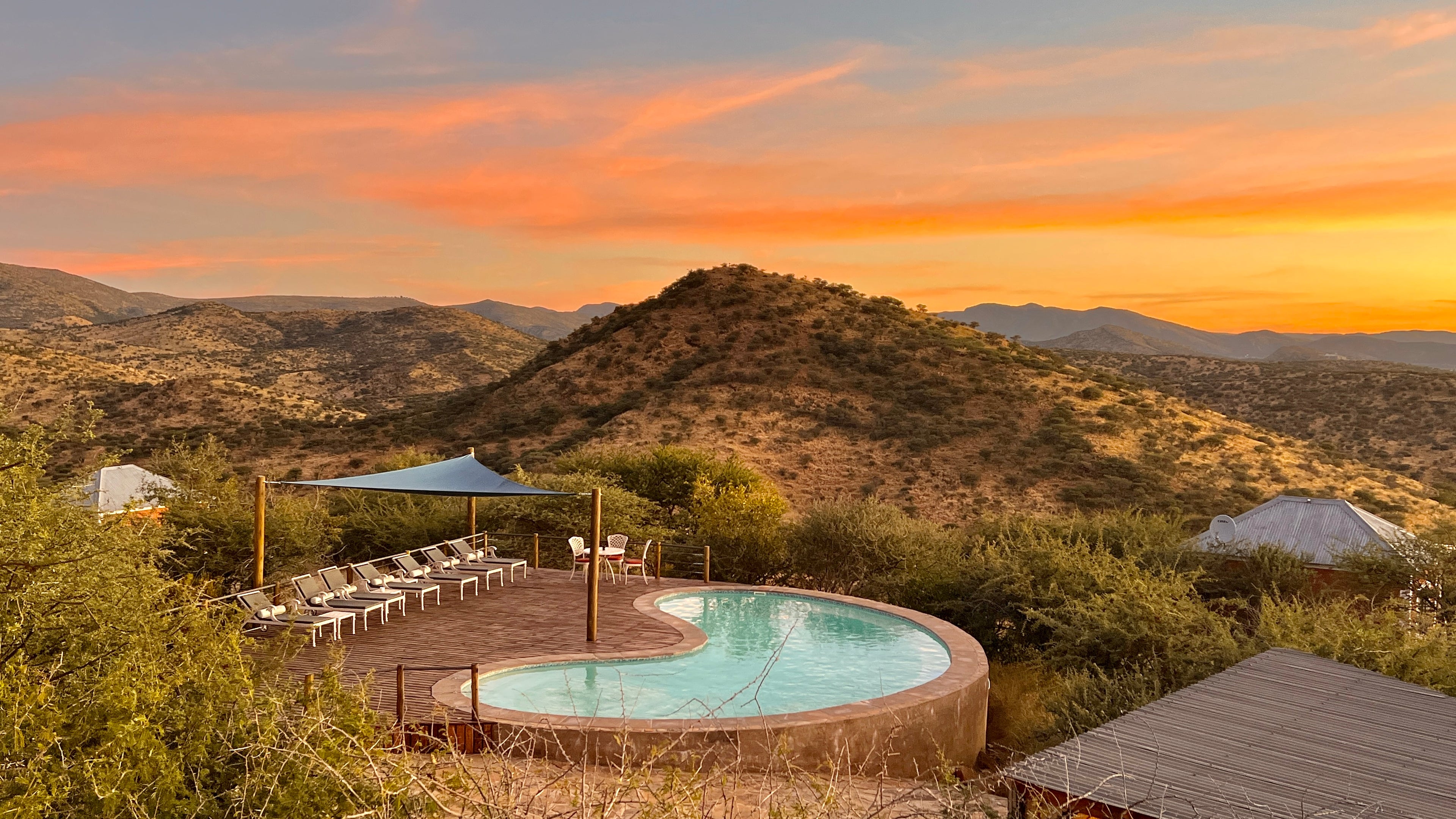 Private guest pool