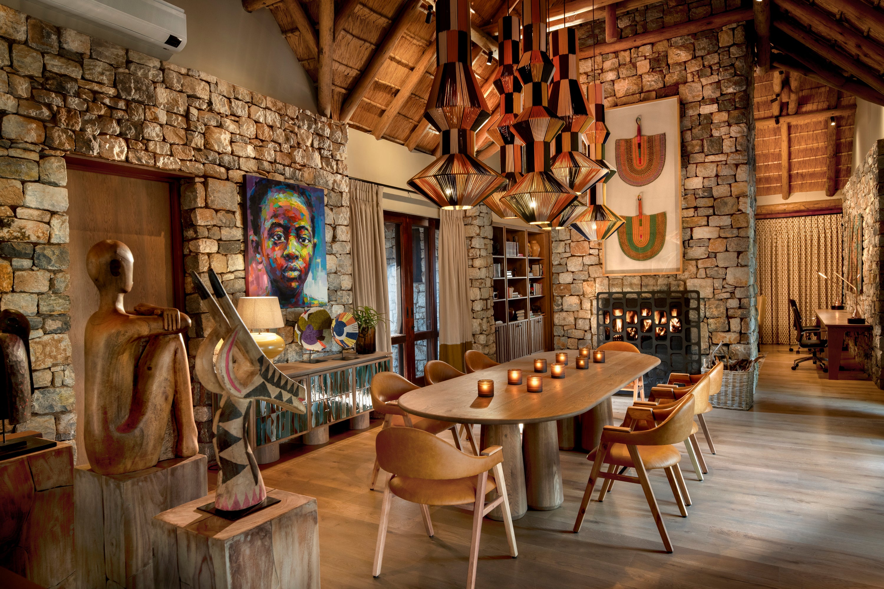 Morukuru Owner's House - dining room