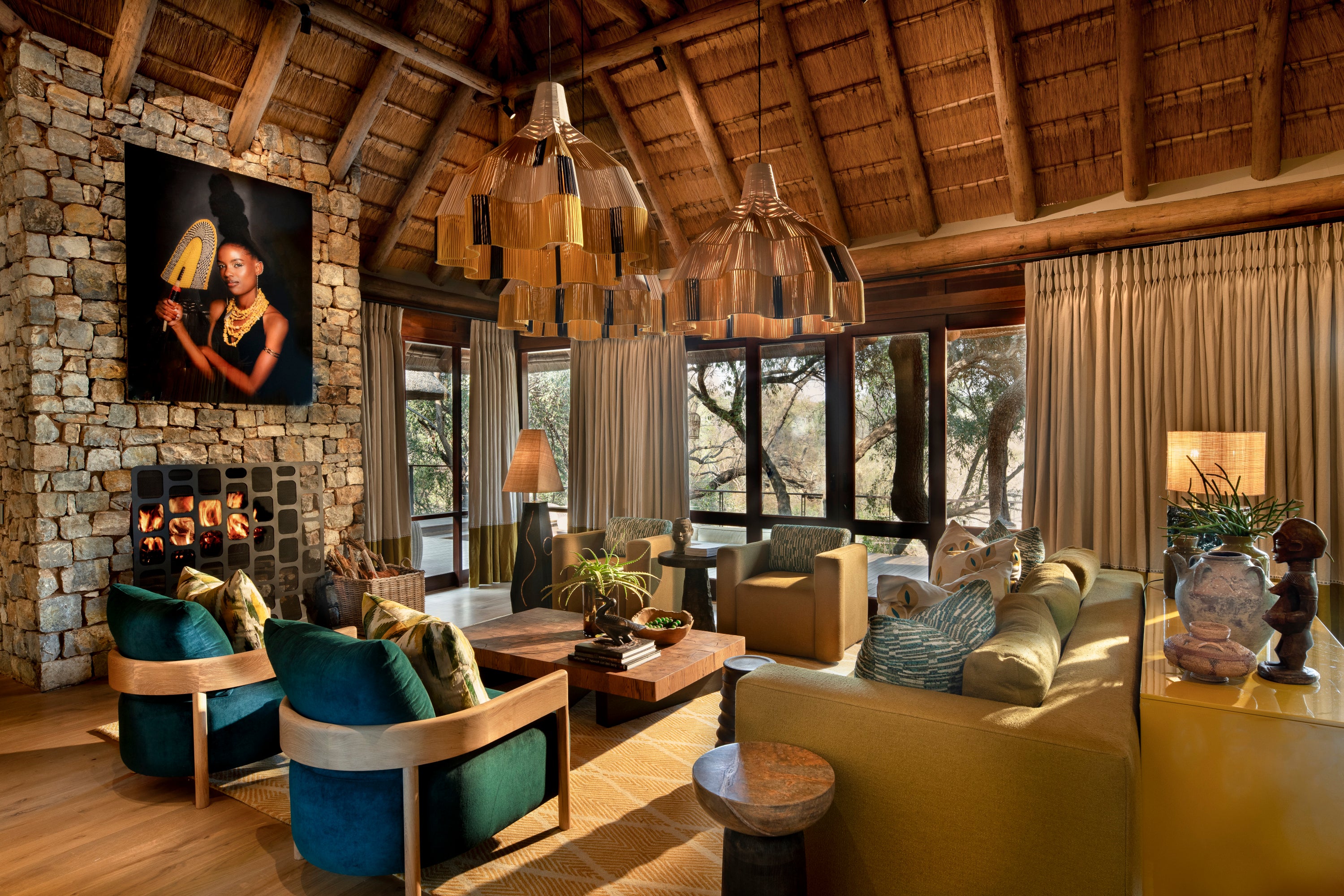Morukuru Owner's House - living room