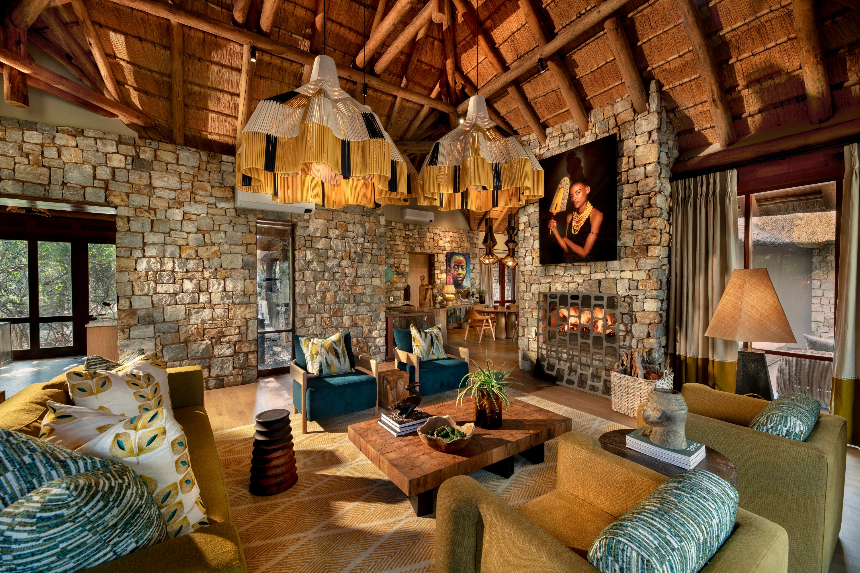 Morukuru Owner's House - living room