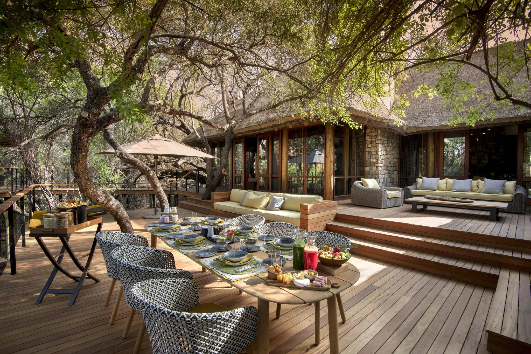 Morukuru Owner's House at Morukuru Owners House, Madikwe Game Reserve, South Africa.