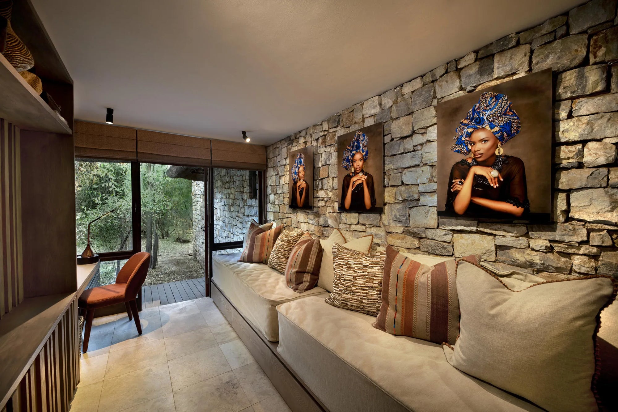 Morukuru River House - kids bedroom at Morukuru River House, Madikwe Game Reserve, South Africa.