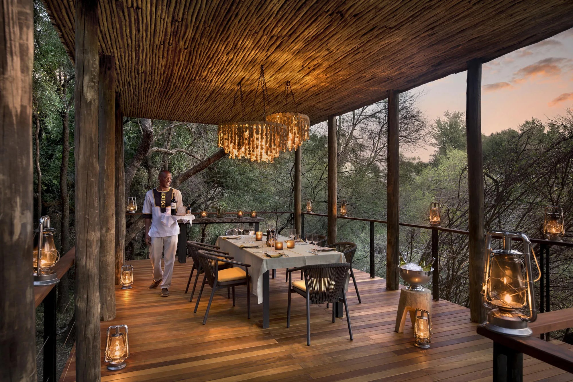 Morukuru River House - sala at Morukuru River House, Madikwe Game Reserve, South Africa.