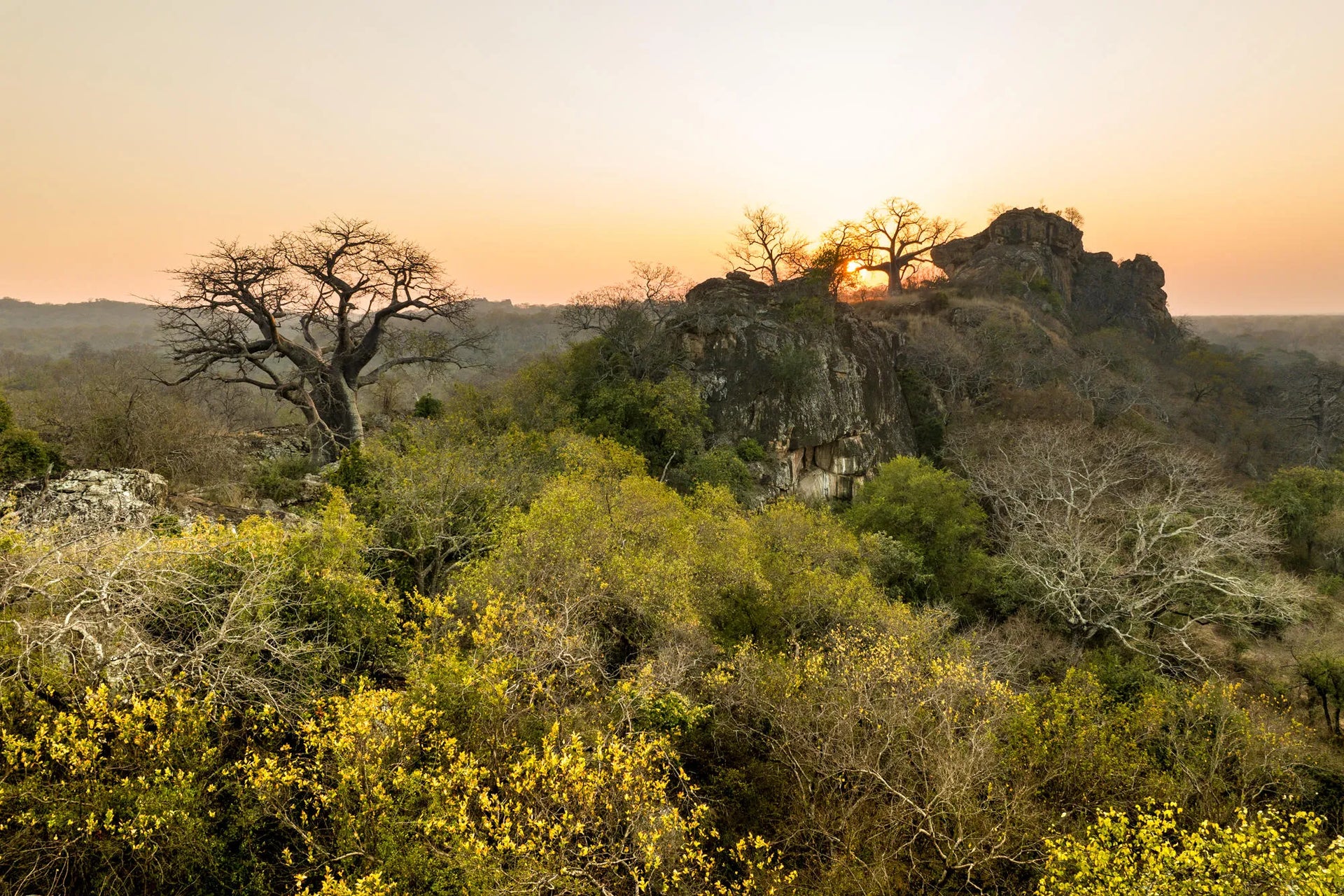 Singita Pamushana Lodge at Singita Pamushana Lodge, Malilangwe Wildlife Reserve, Zimbabwe.