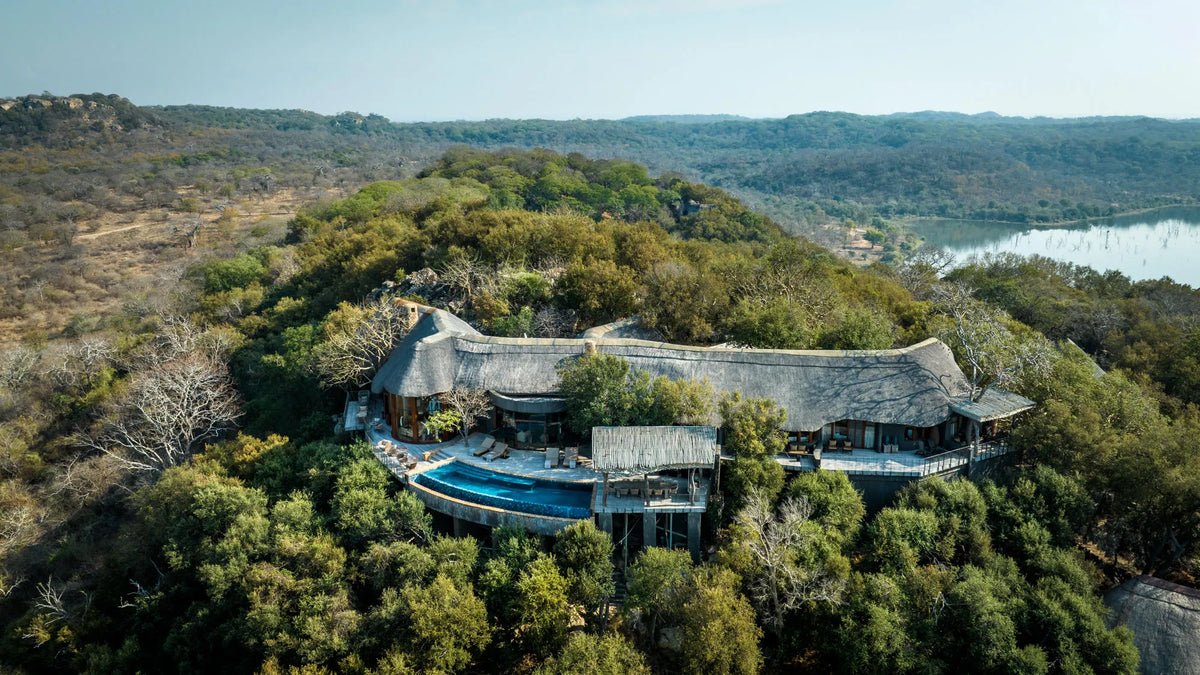 Singita Pamushana Lodge at Singita Pamushana Lodge, Malilangwe Wildlife Reserve, Zimbabwe.