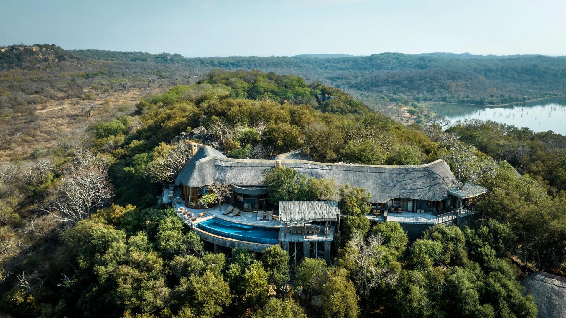 Singita Pamushana Lodge at Singita Pamushana Lodge, Malilangwe Wildlife Reserve, Zimbabwe.