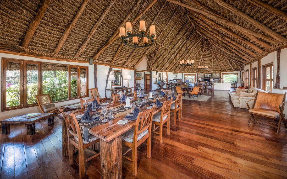 Elewana Collection Kifaru House at Elewana Kifaru House, Lewa Conservancy, Kenya.